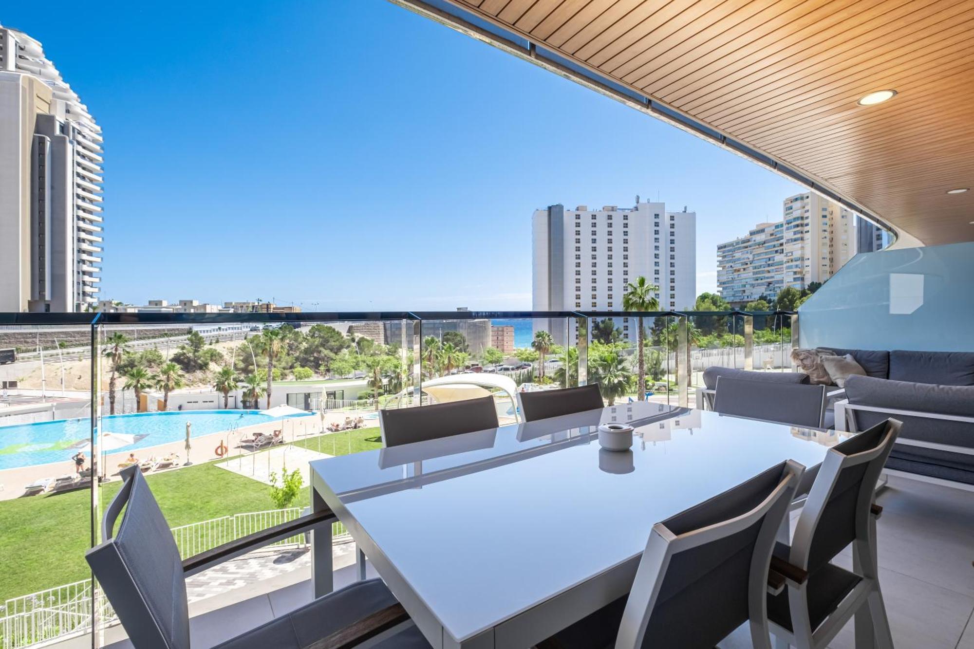 Apartament Sunset Waves Siesta Benidorm Zewnętrze zdjęcie