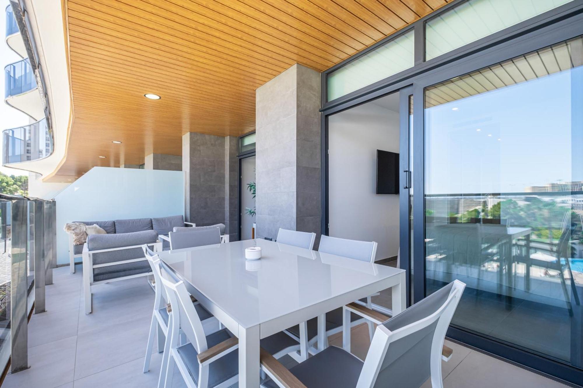 Apartament Sunset Waves Siesta Benidorm Zewnętrze zdjęcie
